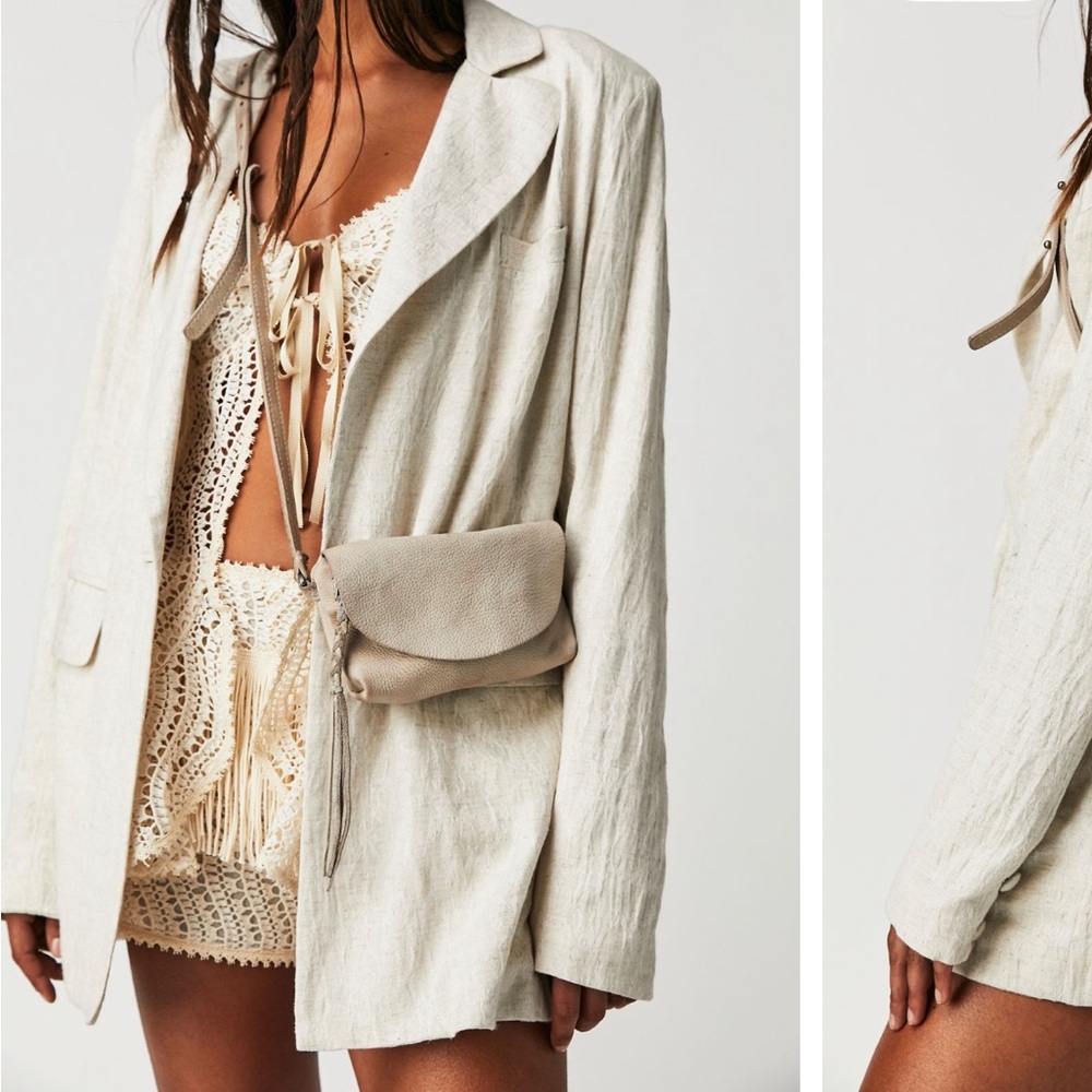 Free people leather rider cross body bags (bundle)